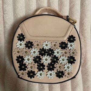 URBAN EXPRESSIONS Floral Pink Beige Black Handbag